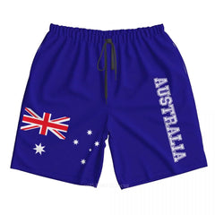 Aussie Pride: 3D Flag Shorts 2023 SKY BLUE Beachwear Australia