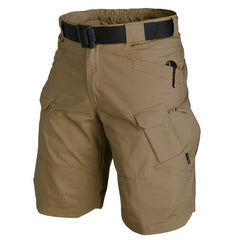 Dynamic Multi-Pocket Track Shorts Brown Beachwear Australia