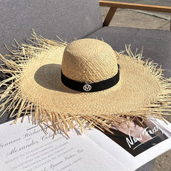 Lafite Straw Hat Dome Ribbon 02 Beachwear Australia