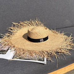 Lafite Straw Hat Concave top webbing1 Beachwear Australia