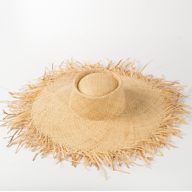 Lafite Straw Hat Concave top webbing2 Beachwear Australia