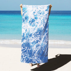 Quick-Dry Microfiber Beach Towel: Oversized, Super Absorbent Spray Beachwear Australia