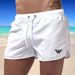 Versatile Men's Beach Fitness Shorts Black Beachwear Australia