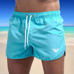 Versatile Men's Beach Fitness Shorts Light Green Beachwear Australia